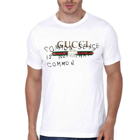 gucci common sense t shirt mens|gucci t shirts for men.